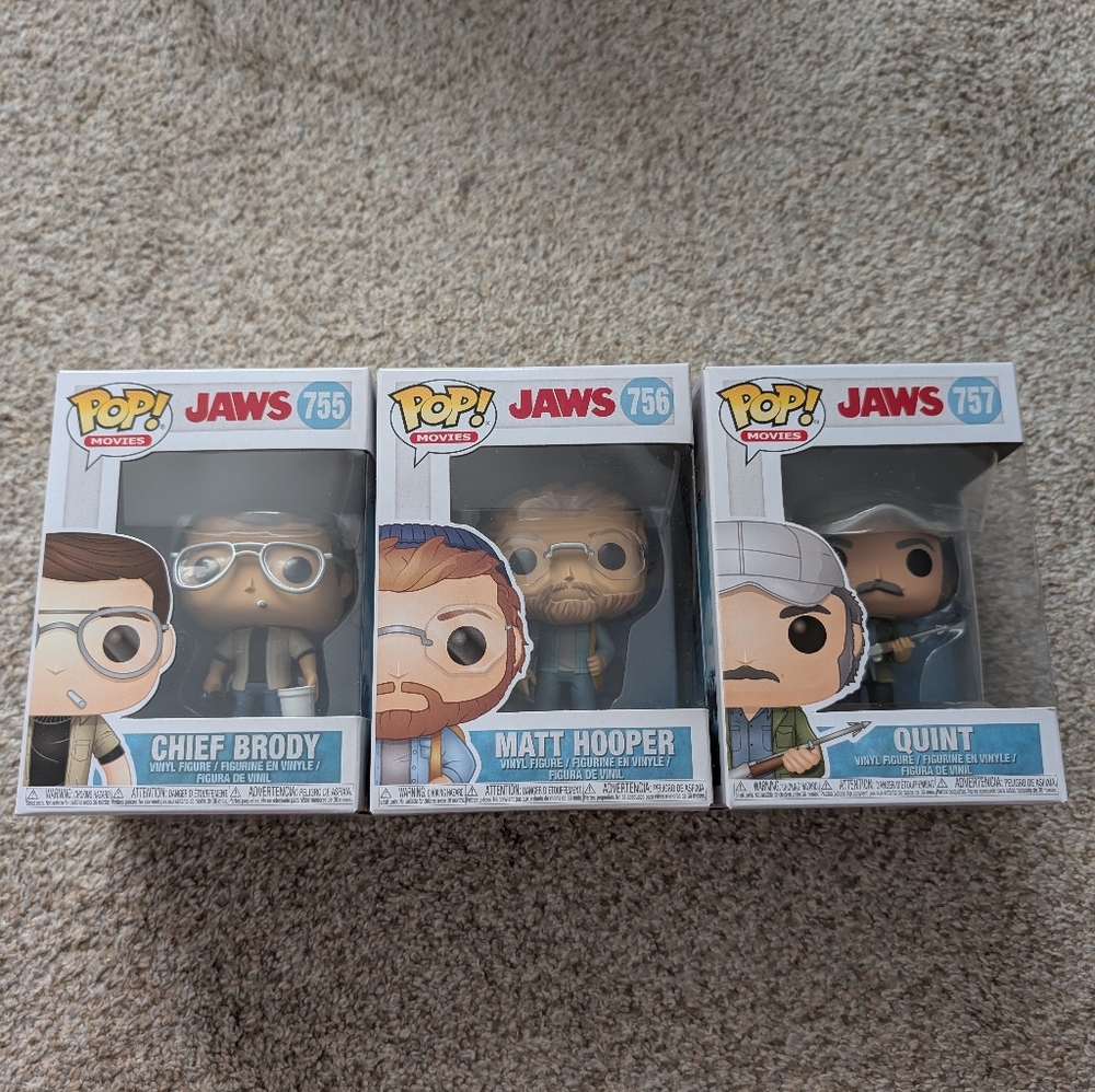 Funko Pop Jaws Vinyl Figures Set
